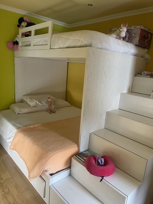 Beliche com cama de casal