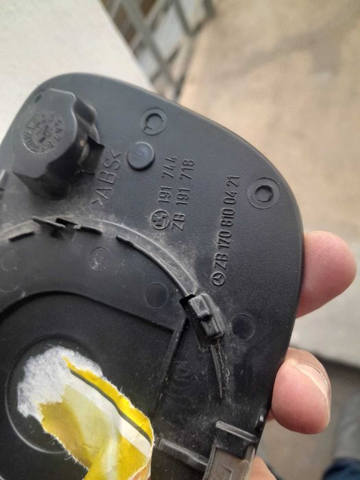 Vidro de espelho retrovisor dto Mercedes CLK original.