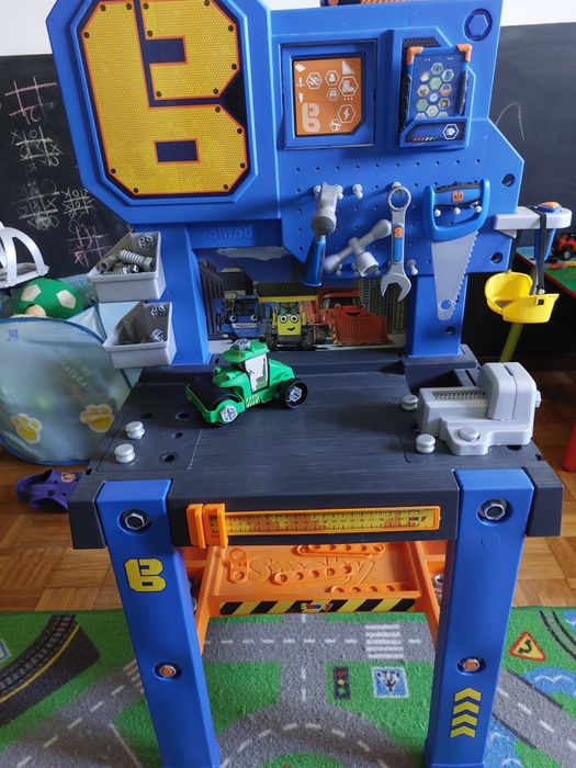 Mesa de brincar bob construtor