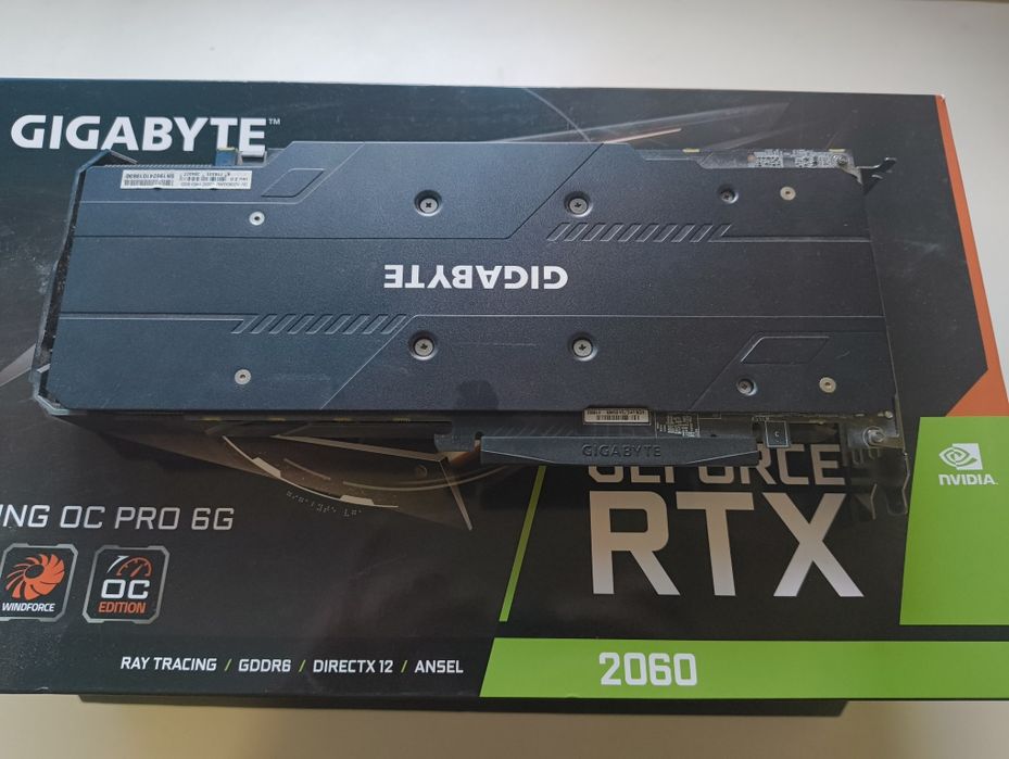 Відеокарта Gigabyte RTX 2060 Gaming OC PRO 6GB