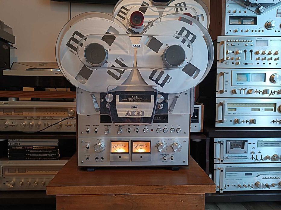 Profesjonalny Magnetofon Szpulowy Vintage - Akai GX 650d - Piękny Stan