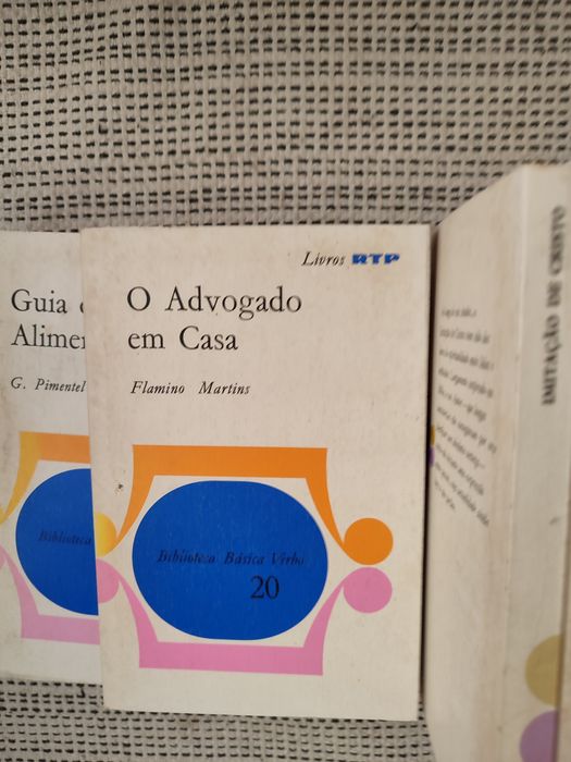 12 livros coleção verbo/ RTP