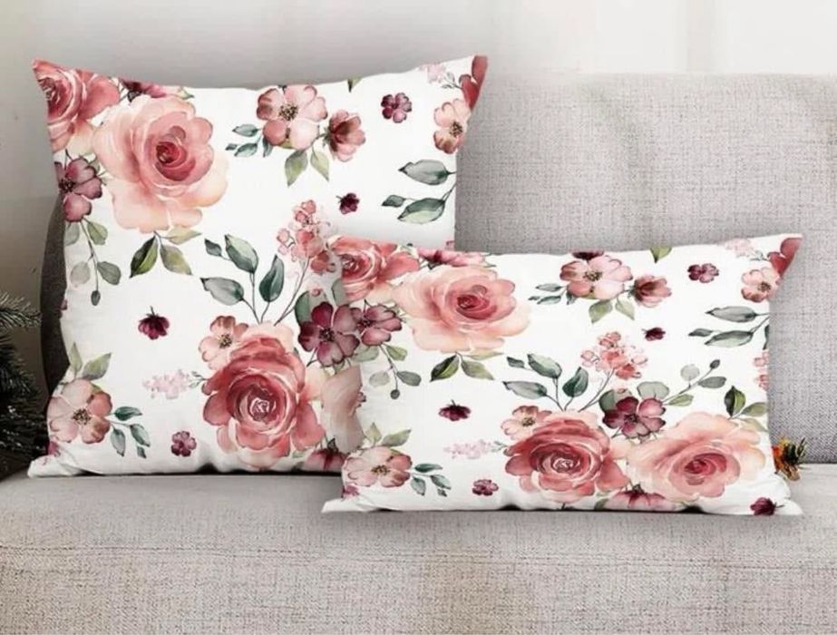 Capas de Almofada NOVAS em Tecido Aveludado Tons Rosa