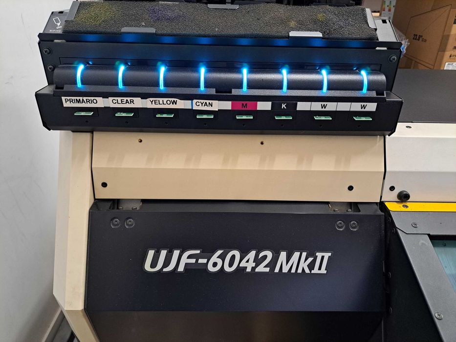 Mimaki UJF-6042 MKII, espetacular impressora UV