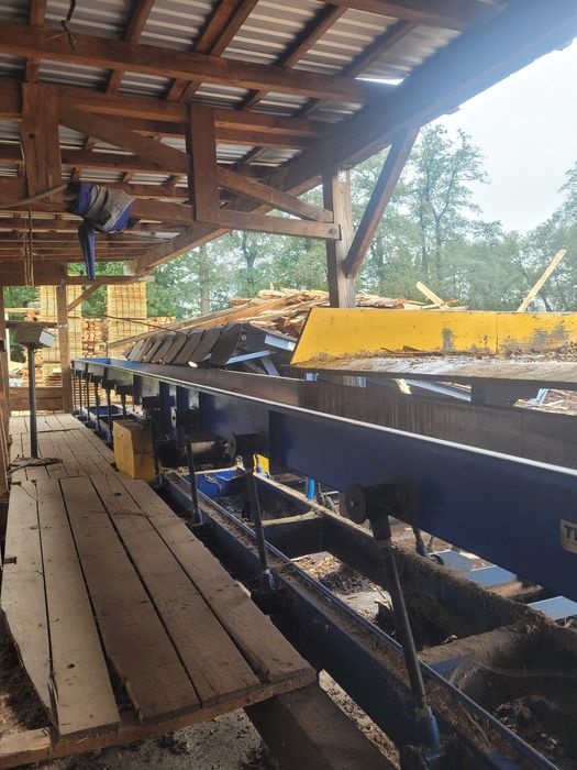 Rębak stacjonarny Teknamotor 650EB Stoły podawcze Redler