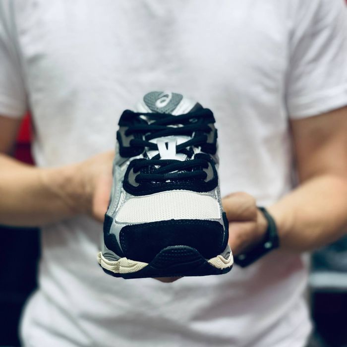 Кросівки Кроссовки Asics Gel-NYC 1090 White Black Grey Серый Чёрный Сірий Чорний Кросовки демісезон