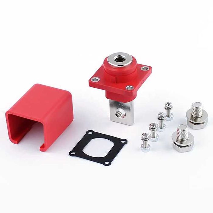 Клемма корпусная 300А проходная под болт для аккумулятора комплект 2шт