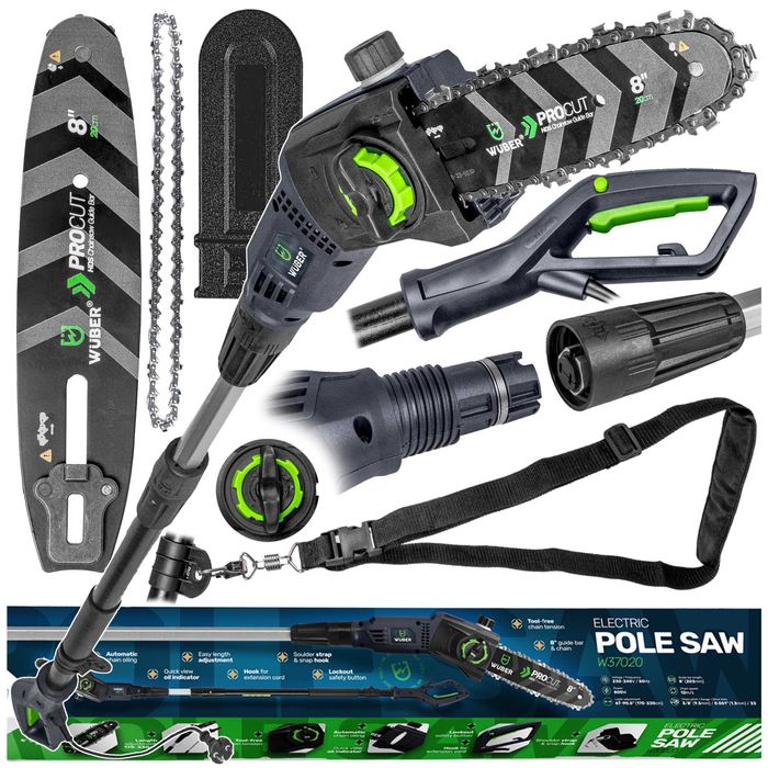 Nowa - piła łańcuchowa na wysięgniku teleskopowa do gałęzi pilarka