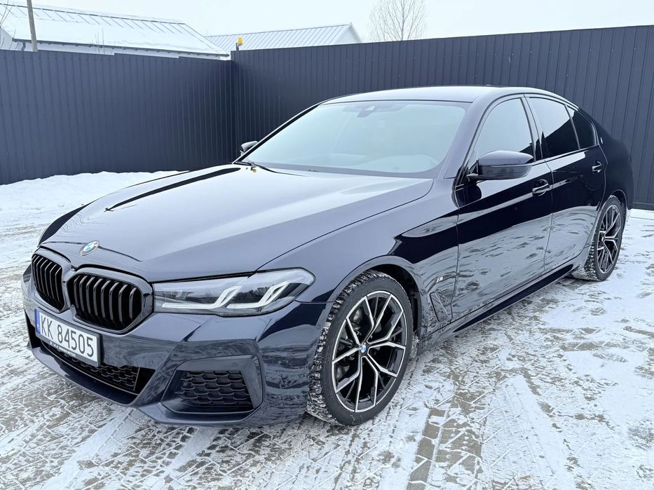 BMW Seria 5 BMW 520d G30 Lci MPakiet SalonPL FV23% Bezwypadkowy Brązowy Środek