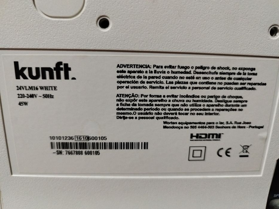 TV Kunft 23 polegadas
