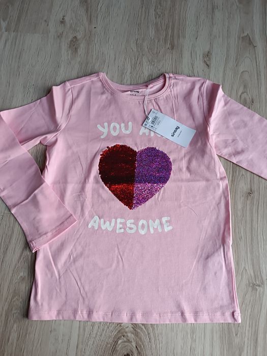 Nowa bluzka dziewczęca r.134 Sinsay