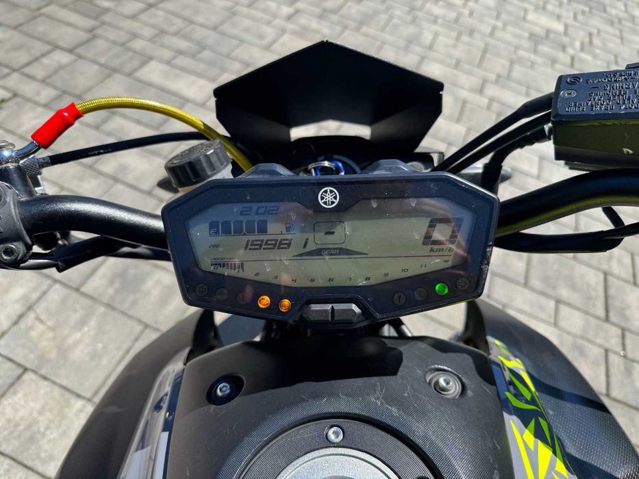 yamaha mt07 kat.a2  2016