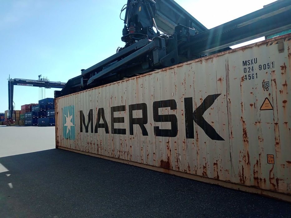 Kontener morski magazynowy budowlany 40 HC używany – TS-CONT