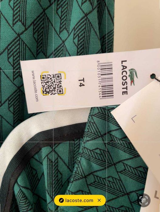 Garnitury Lacoste Monogram green