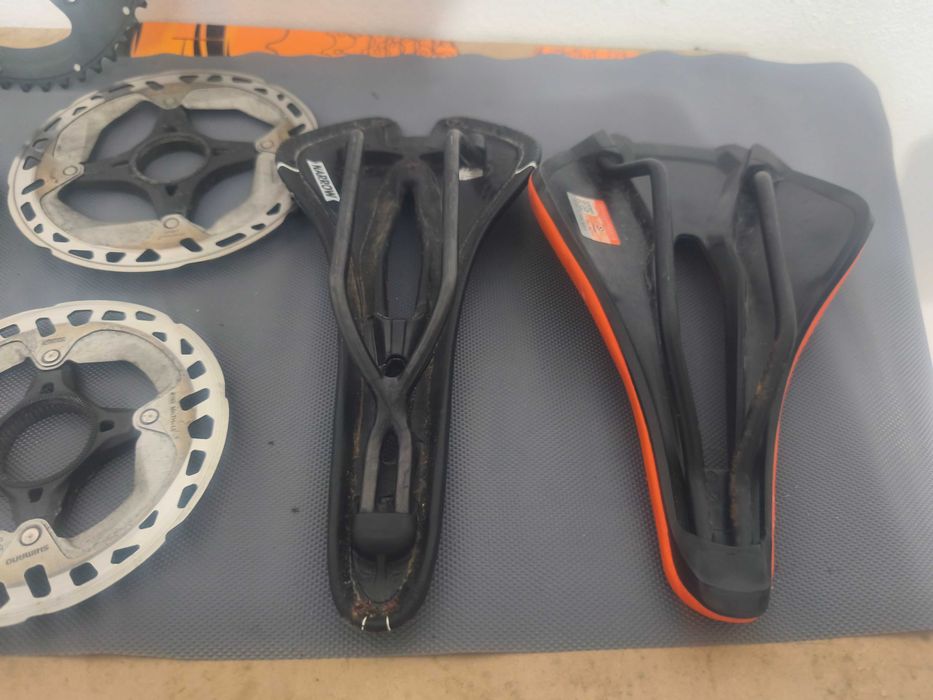 Peças para bicicleta novo e usados