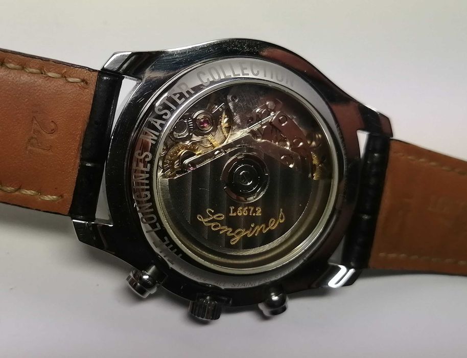 Швейцарские часы Longines L667.2 Механика. Хронограф