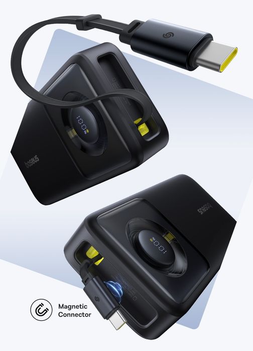 Павербанк Baseus free2pull 20000 mAh 65W новий