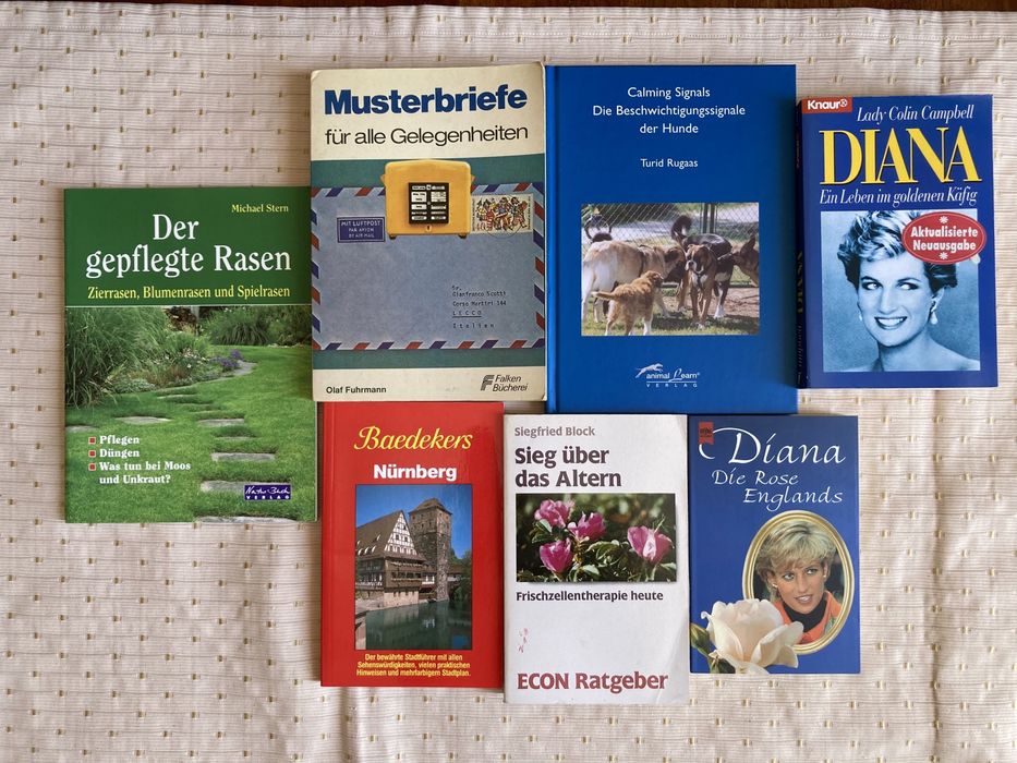 Livros em alemão. German books