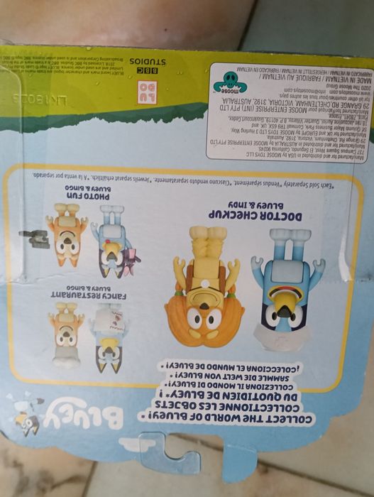 Figuras bluey articulado