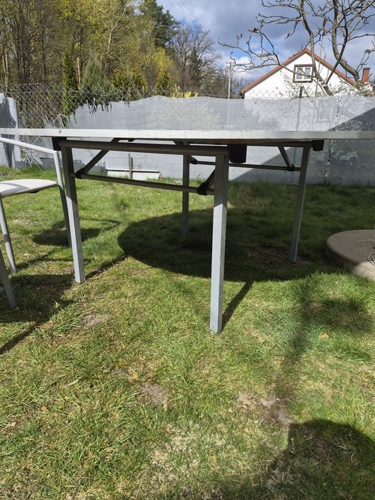Stół okrągły 180 cm składany bankietowy cateringowy duży