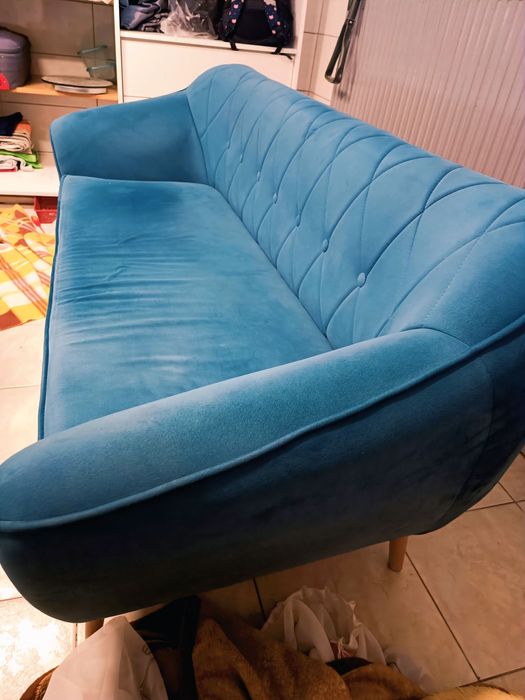 Sofa i krzesło skandynawskie  1+3
