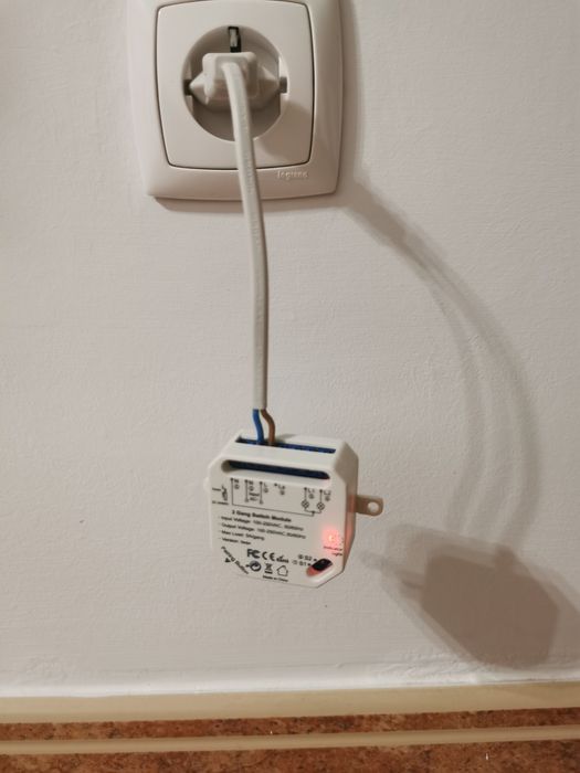 Tuya 2 switch (equivalente a shelly 2) converte candeeiro para smart