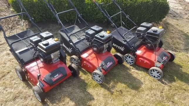 Wertykulator Areator Wypożyczalnia sprzętu wiertnica kosa nożyce rębak