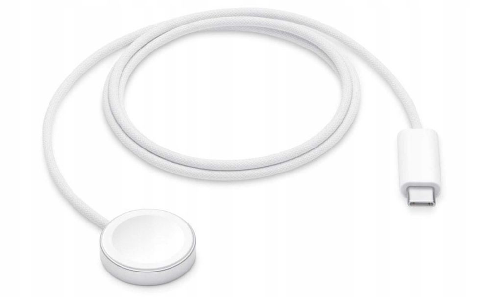 Przewód USB-C do szybkiego ładowania Apple Watch podłączany magnetycznie 1m (MT0H3ZM/A)