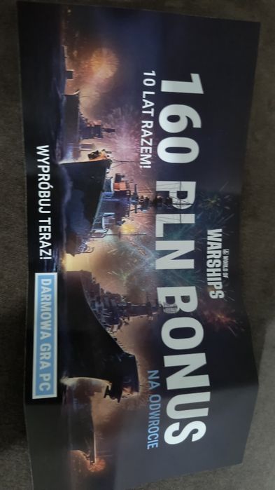 Kod bonusowy o łącznej wartości 160PLN do gry World of Warship