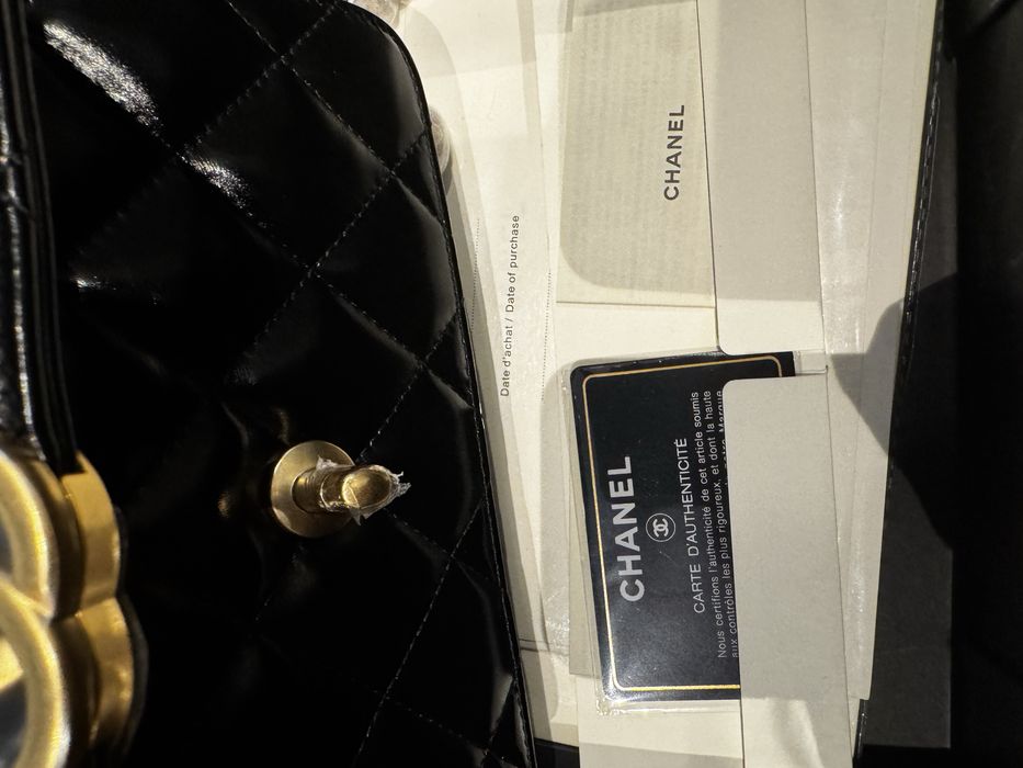 Mala Mini Chanel Como  Nova Preto Mulher
