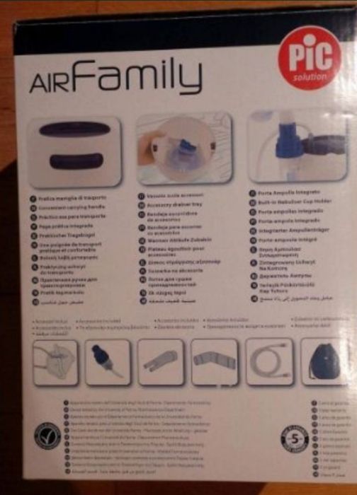 Aerossol Pic - Todos os acessórios - USADO POUCAS VEZES