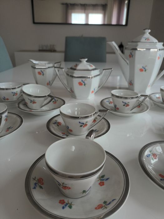 Serviço Café Vista Alegre Art Deco