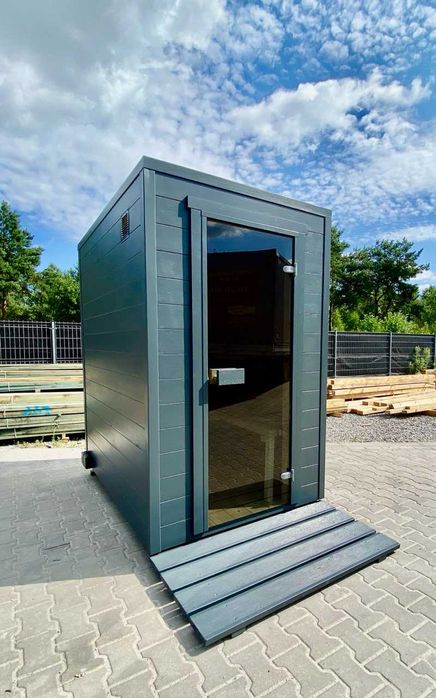 Sauna Sucha - Ogrodowa - SmartSauna - 2 osobowa, Z piecem!