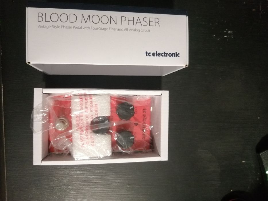 Pedal de guitarra Tc electronic phaser