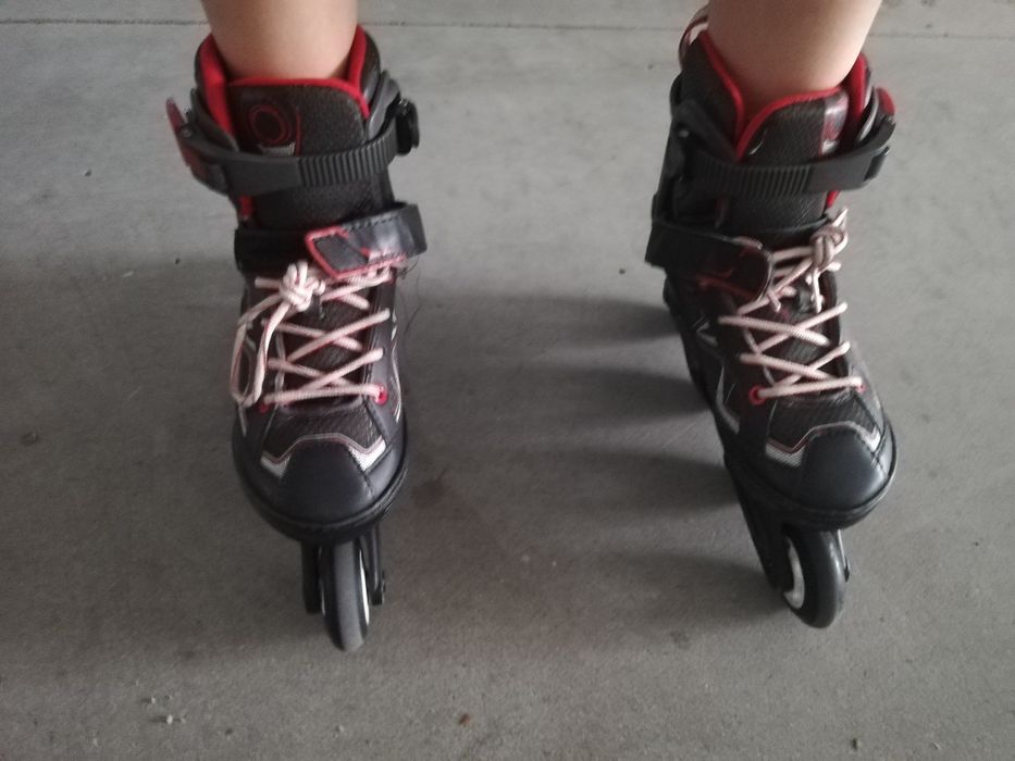 Patins em linha criança tamanho 32 a 36