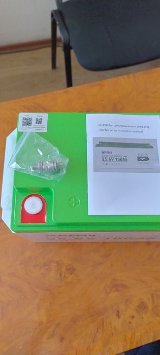 ANENJI 24V 100Ah LiFePO4 акумулятор
