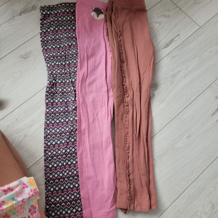 Zestaw 2 szt leginsów rozm 122
