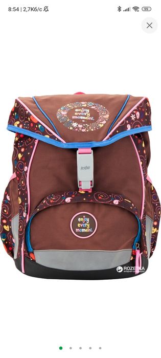 Ортопедичний Рюкзак для дівчинки на  1-4 клас