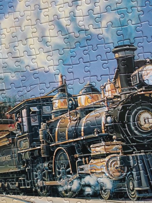 Puzzle Castorland 500 Dworzec kolejowy