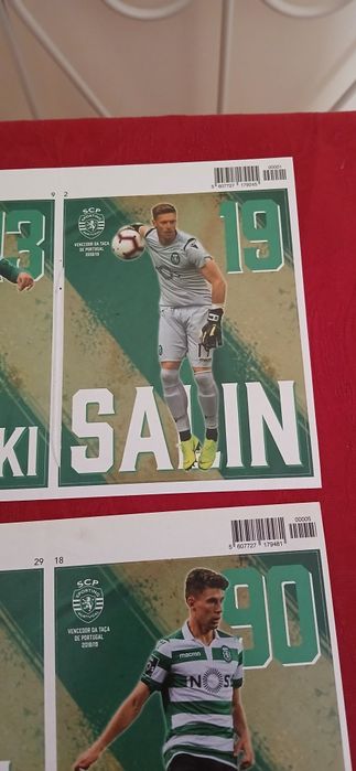 Cromos Sporting 2018/2019