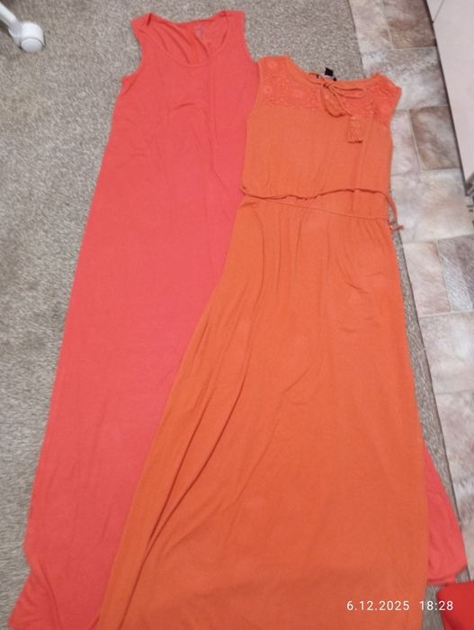 2 sukienki maksi maxi długie letnie Esmara