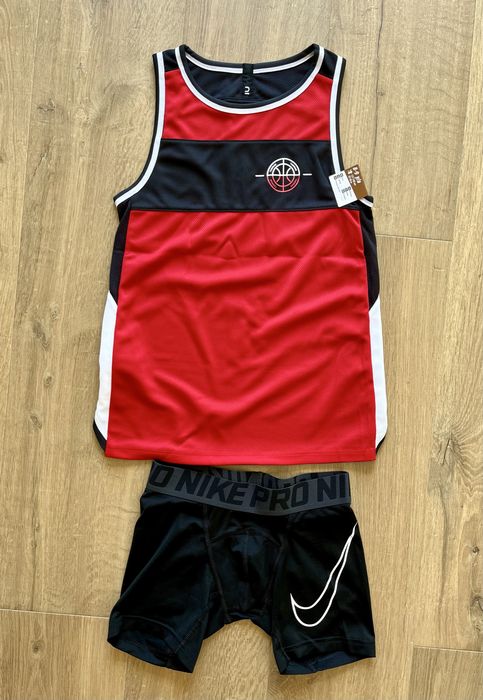 Dwustronna koszulka do koszykówki plus panty Nike gratis