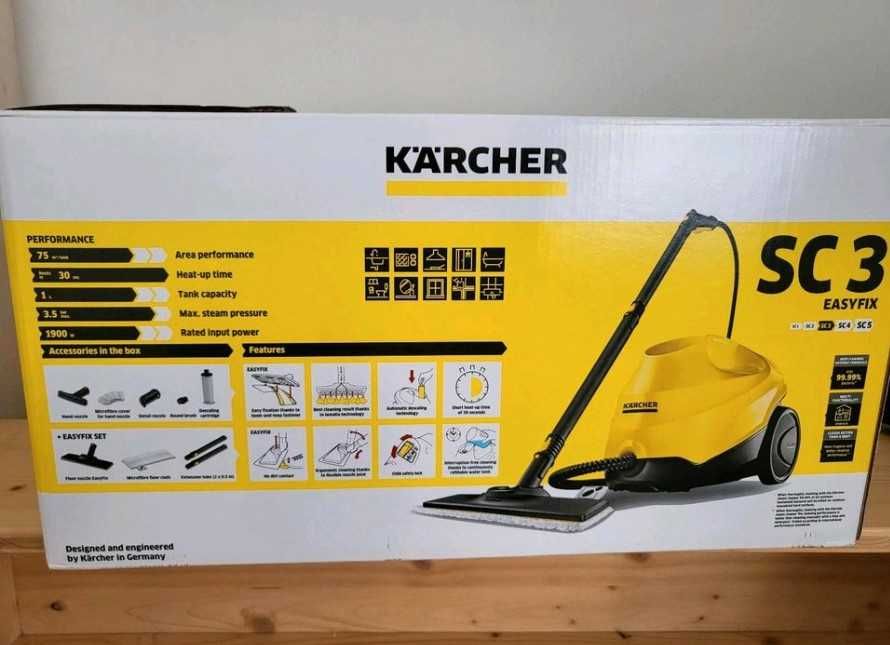 Пароочисник Karcher SC 3 Easyfix пароочиститель Керхер: 6 580 грн ...