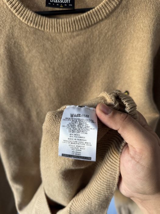 Lyle & Scott шерстяний светр