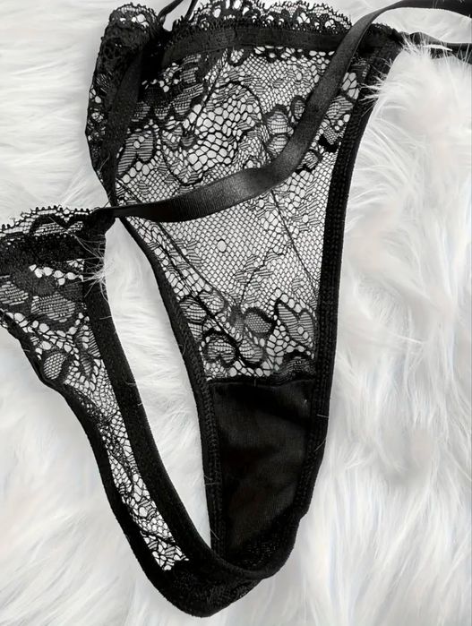 Стрінги.Труси кружевні.Набір стрінгів мереживних