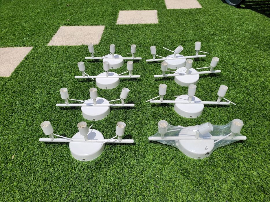 Projetores para teto com 3 focos