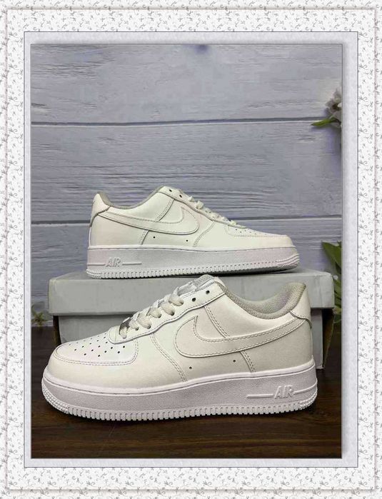 Ténis casual Nike Air Force 1 com atacadores, tamanho 39