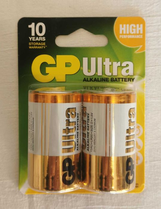 Батарейка Алкалінова GP Ultra LR20