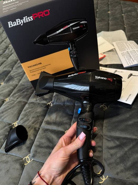 Професійний фен BaByliss Pro Vulcano-HQ Ionic