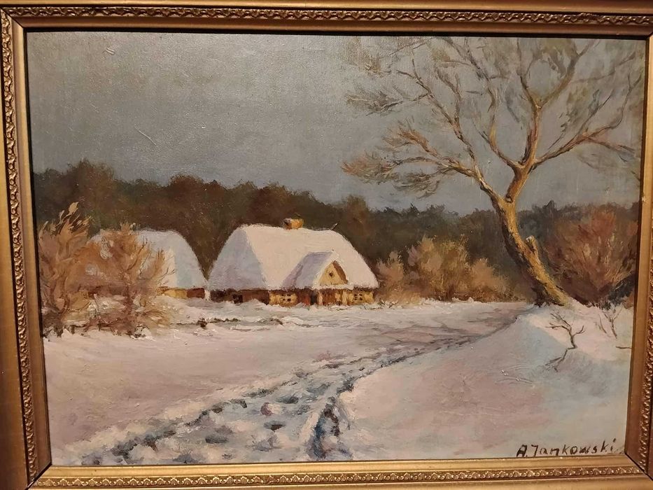 Stare obrazy w pięknej ramie